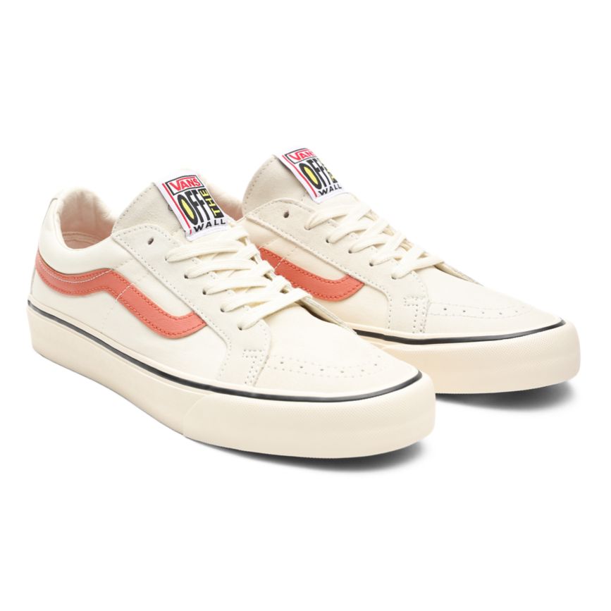 Women's Vans SK8-Low Reissue SF Shoes India Online - White [WG4278135]